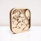 3D DIY Wood Painting Kit for Kids – Space