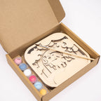3D DIY Wood Painting Kit for Kids – Unicorn