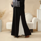 Palestinian Keffiyeh-Inspired Abaya with Matching Crossbody Bag Keffiyeh Abaya (MA131) Mariam's Collection