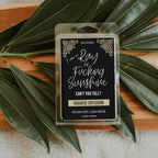 Paradise Tropical Fruity Vanilla Scented Candle Gift For Best Friend Sister Spouse Family BandsCo Straps