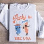 Party In The USA Sweatshirt Peachy Sunday