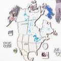 World Photo Map Pastel - SJB-DIAMOND ELITES