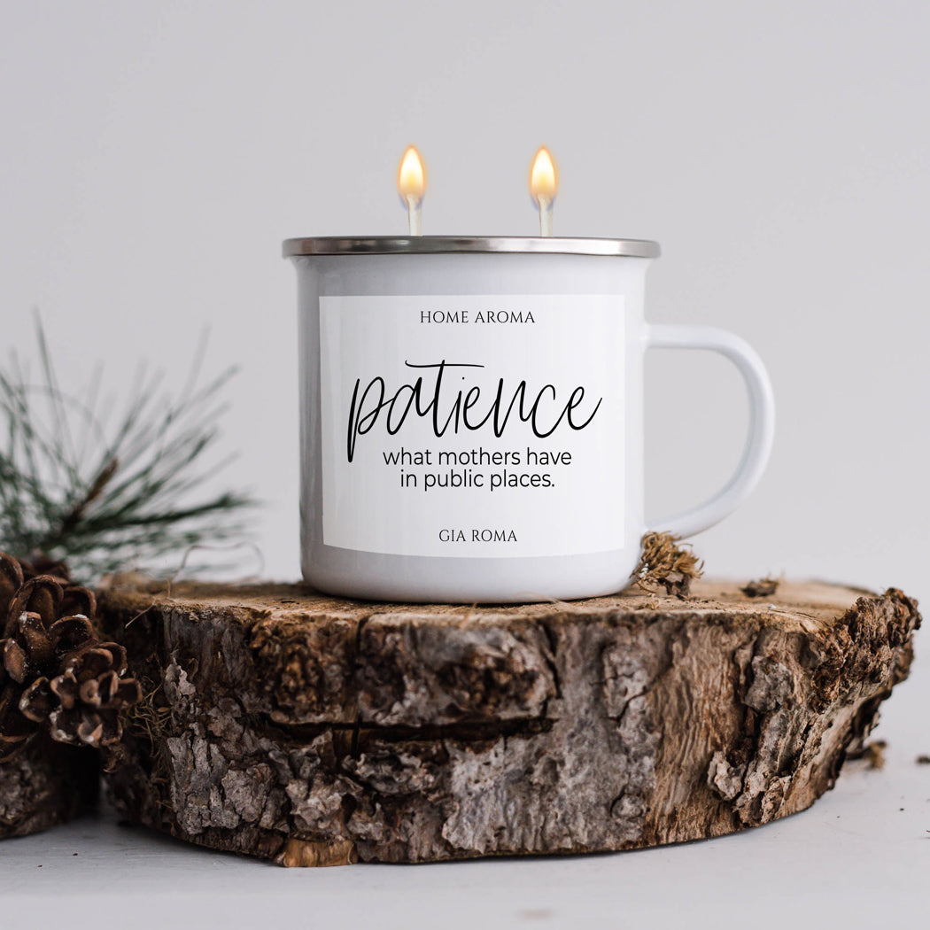 Mothers Day Candle Mug 16oz Reusable Metal Candle Soy Gift BandsCo Straps