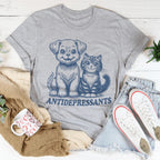 Pawsitive Vibes Tee Peachy Sunday
