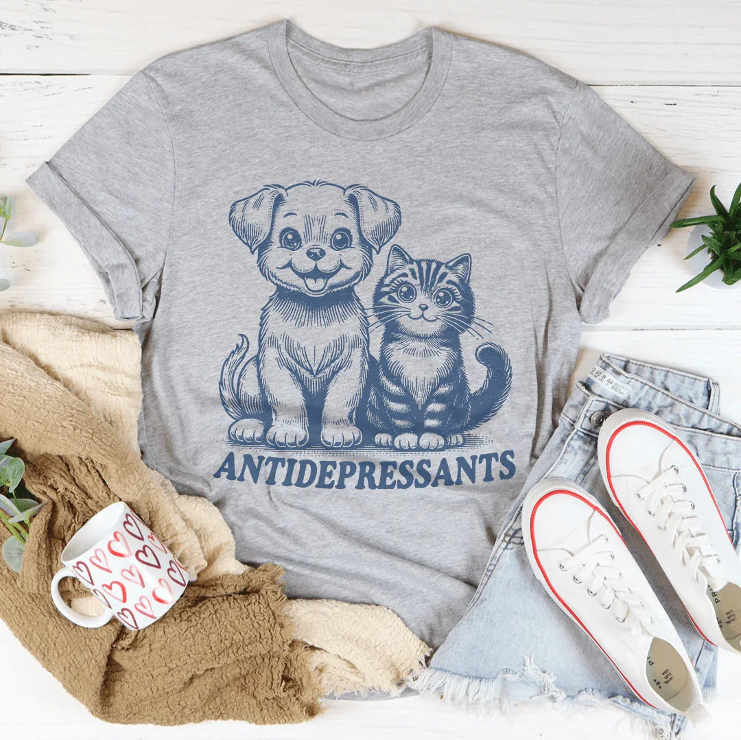 Pawsitive Vibes Tee Peachy Sunday