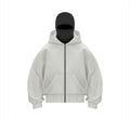 Fleece-Lined Dual Hood Sweatshirt Pi-Mart