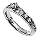 Princess Solitaire Ring KingdomWear