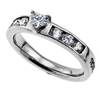 Princess Solitaire Ring KingdomWear