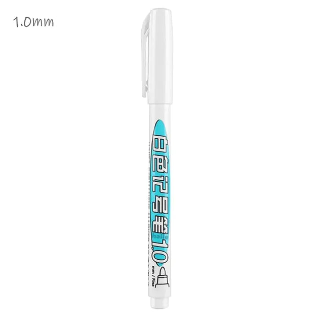 White Marker Gel Pen Pi-Mart