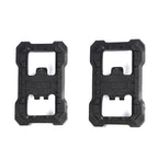 Pedal Cleats Flat Adapter Original Self Locking Pedal Flat Plate Conversion Device Suitable For Bike Pedals Bike Universal Clipless Platform Adapters Cleats Pedal Bicycle Pedal Adapters Stevvex
