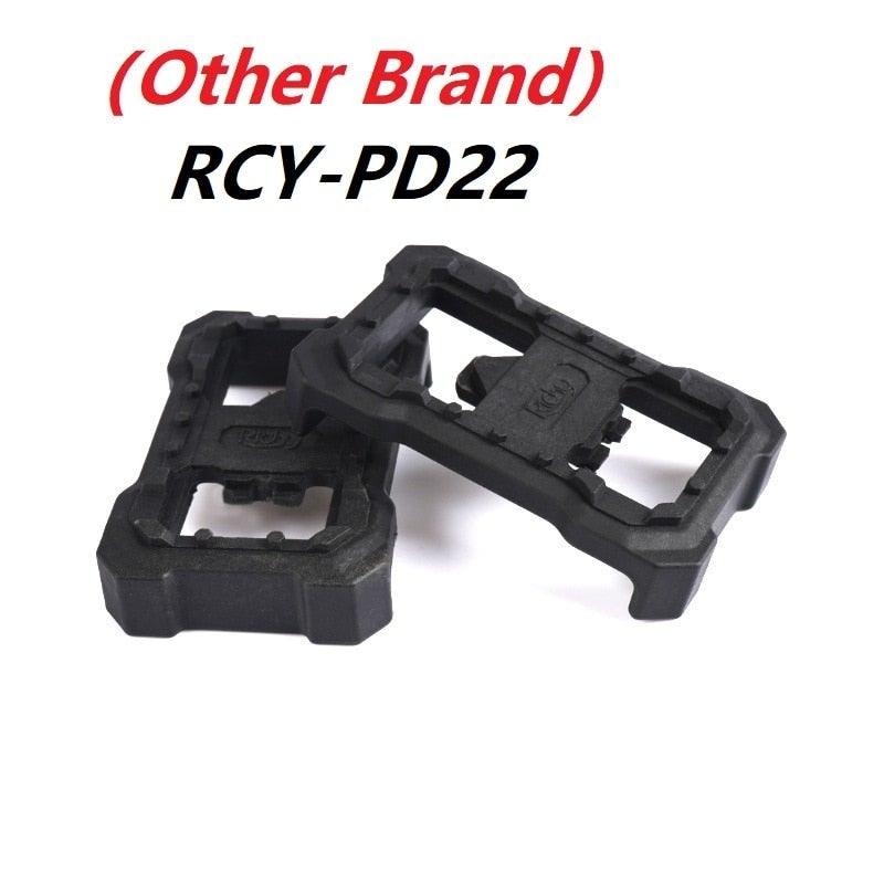 Pedal Cleats Flat Adapter Original Self Locking Pedal Flat Plate Conversion Device Suitable For Bike Pedals Bike Universal Clipless Platform Adapters Cleats Pedal Bicycle Pedal Adapters Stevvex