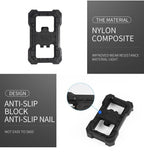 Pedal Cleats Flat Adapter Original Self Locking Pedal Flat Plate Conversion Device Suitable For Bike Pedals Bike Universal Clipless Platform Adapters Cleats Pedal Bicycle Pedal Adapters Stevvex