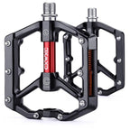 Pedals Bicycle Aluminum Pedal Mountain Urban Road Parts Sealed Bearing Flat Platform All-Round Pedals Bike Accessories Advanced 4 Bearings Mountain Bike Pedals Platform Bicycle Flat Alloy Pedals Stevvex