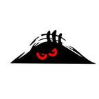 Peeking Monster Scary Eyes Car Sticker Peeking Elf Car Decal Waterproof Car Decal  Vinyl Car Decal Sticker Waterproof Self-adhesive Car Sticker Scratch Cover Decal Auto Decoration Funny Peeking 3D Big Eyes Sticker Car Styling