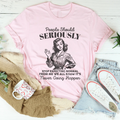 People Should Seriously Stop Expecting Normal From Me Tee Peachy Sunday