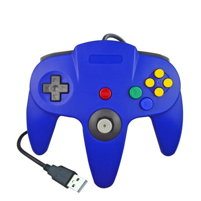 Perfect White M Shaped USB Wired Gamepad Classic Joystick Controller Compatible With Computer PC Laptop Stevvex