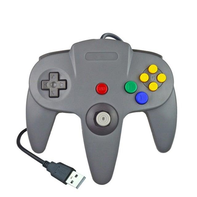 Perfect White M Shaped USB Wired Gamepad Classic Joystick Controller Compatible With Computer PC Laptop Stevvex