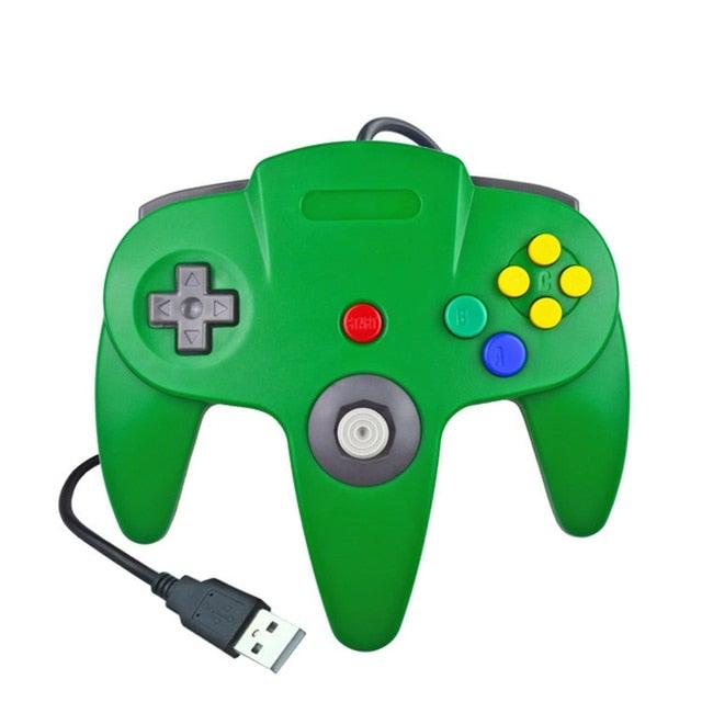 Perfect White M Shaped USB Wired Gamepad Classic Joystick Controller Compatible With Computer PC Laptop Stevvex