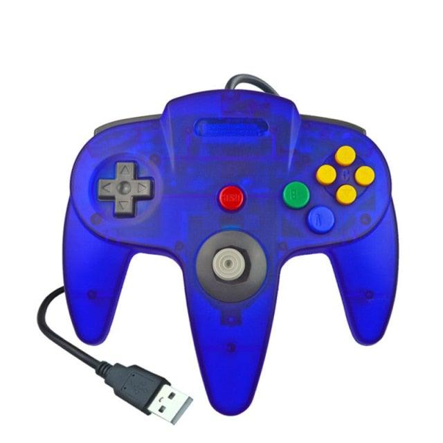 Perfect White M Shaped USB Wired Gamepad Classic Joystick Controller Compatible With Computer PC Laptop Stevvex