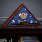 Personalized Cherry Flag Case Gift for Army Soldier - Made in USA The Military Gift Store