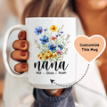 Personalized Grandma Mug Peachy Sunday