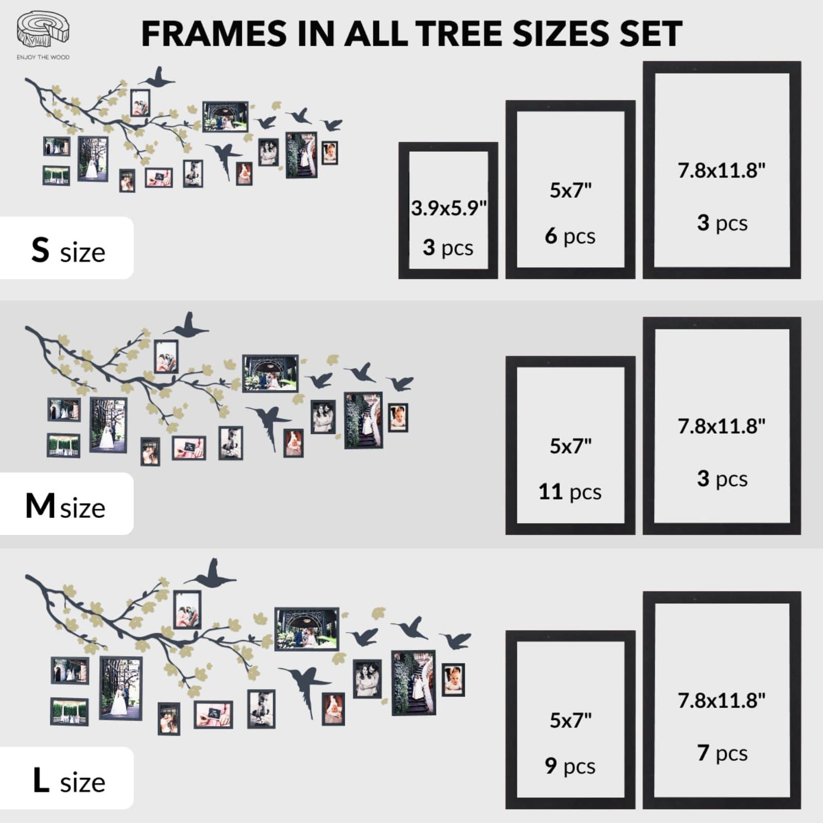 Wooden Family Tree - Lineage - SJB-DIAMOND ELITES
