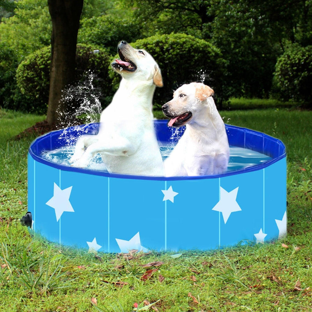 Pet Bathing Tub Foldable Dog Pool Anti-skid Safe Environmental Dog Washing Station For Home Large Space High Strength Collapsible Dog Bathtub Pet Swimming Pool Portable Foldable Pet Bathtub Pool for Dogs Cats Stevvex