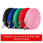 Pet Leashes Rope Outdoor Training Running Dog Leash Belt  Dogs Lead For Small And Large Dog Long Lead-Training Leash/Long Line Dog Leash Great for Dog/Puppy Stevvex