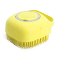 Pet Silicone Shampoo Bath Brush Massage Rubber Comb Bathing Shampoo Colorful Massager For Dogs Stevvex