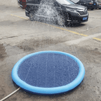 Pet Swimming Pool Pet Sprinkler Pad Inflatable Water Spray Mat Tub Summer Play Cooling Mat Dog Bathtub Dog Cooling Mat Pet Bed Sprinkler Pad for Dogs & Kids PVC Splash Pad for Kids Age Water Toys for Summer Outdoor Stevvex