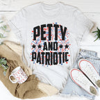 Petty And Patriotic Tee Peachy Sunday