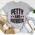Petty And Patriotic Tee Peachy Sunday