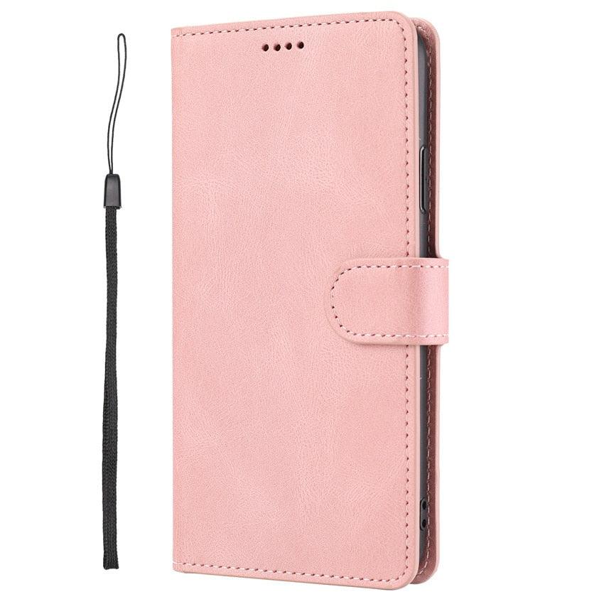 Phone Case For Xiaomi Mi Redmi Note 8 8A 8T 9 9A 9S 10 10S Pro POCO F3 X3 NFC 11 10T Lite 11i 11T Pro Wallet Leather Book Cover Magnetic PU Leather Wallet-Style Business Phone Case Fashion Flip Case with Card Slot Stevvex
