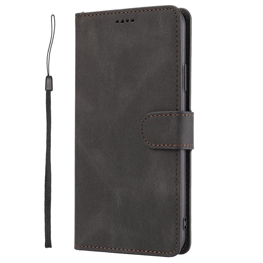 Phone Case For Xiaomi Mi Redmi Note 8 8A 8T 9 9A 9S 10 10S Pro POCO F3 X3 NFC 11 10T Lite 11i 11T Pro Wallet Leather Book Cover Magnetic PU Leather Wallet-Style Business Phone Case Fashion Flip Case with Card Slot Stevvex