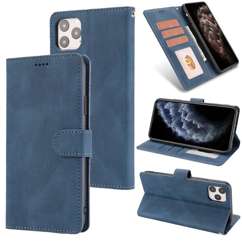 Phone Case For Xiaomi Mi Redmi Note 8 8A 8T 9 9A 9S 10 10S Pro POCO F3 X3 NFC 11 10T Lite 11i 11T Pro Wallet Leather Book Cover Magnetic PU Leather Wallet-Style Business Phone Case Fashion Flip Case with Card Slot Stevvex