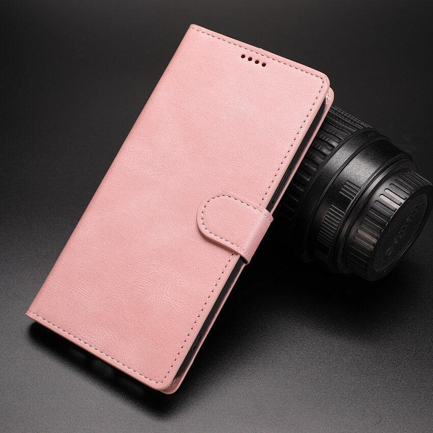 Phone Case For Xiaomi Mi Redmi Note 8 8A 8T 9 9A 9S 10 10S Pro POCO F3 X3 NFC 11 10T Lite 11i 11T Pro Wallet Leather Book Cover Magnetic PU Leather Wallet-Style Business Phone Case Fashion Flip Case with Card Slot Stevvex