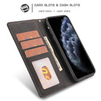 Phone Case For Xiaomi Mi Redmi Note 8 8A 8T 9 9A 9S 10 10S Pro POCO F3 X3 NFC 11 10T Lite 11i 11T Pro Wallet Leather Book Cover Magnetic PU Leather Wallet-Style Business Phone Case Fashion Flip Case with Card Slot Stevvex