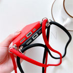 Phone Case  Strap Cord Chain Phone Case For Xiaomi Redmi Note 10 9 10S 9S Pro Max 10 9 9A 9C Cover Mi POCO X3 NFC Pro 12 Pro 11 Lite Crossbody Case Soft Matte Phone Holder with Neck Strap Stevvex