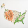 USA Photo Map Physical - SJB-DIAMOND ELITES