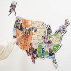 USA Photo Map Physical - SJB-DIAMOND ELITES