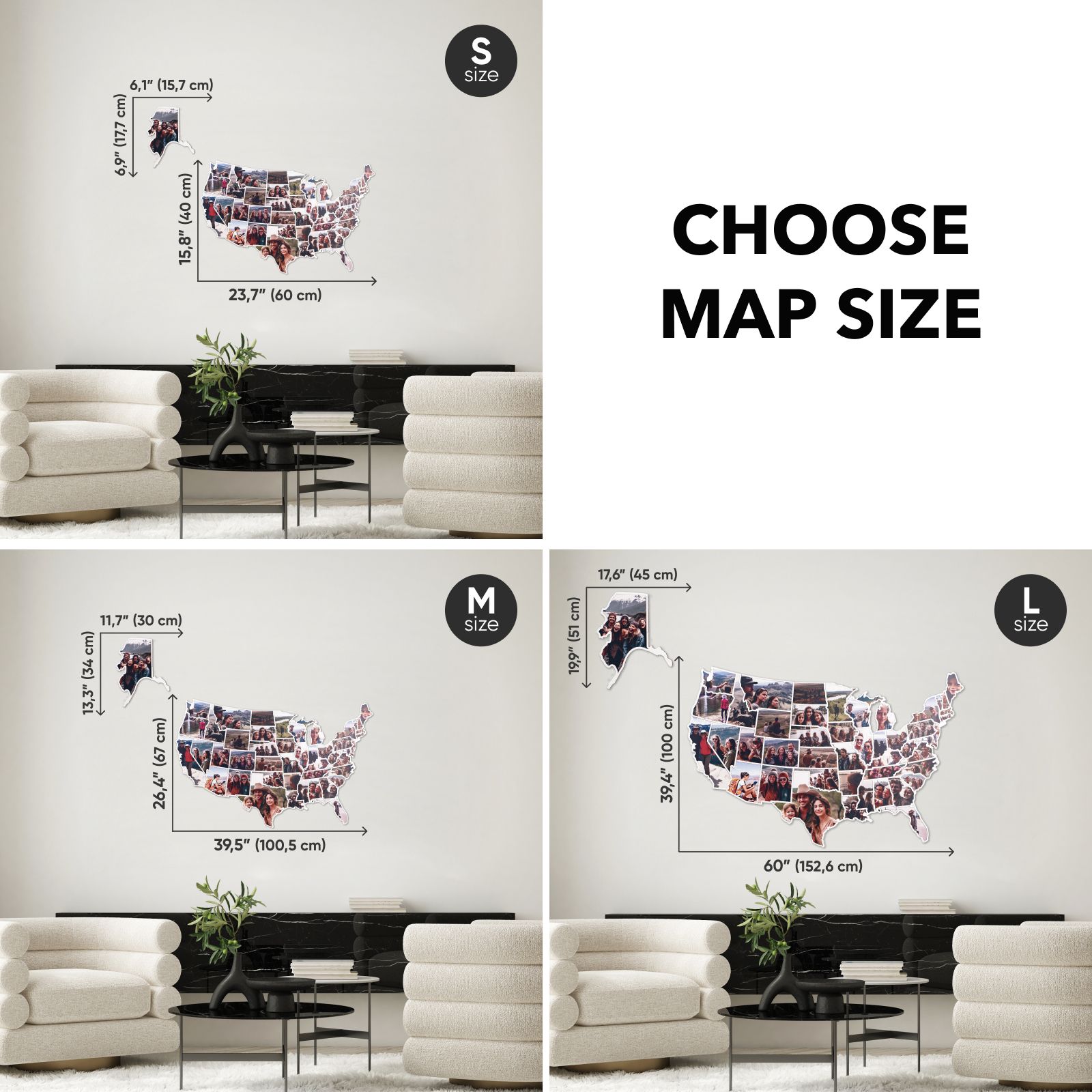 USA Photo Map Physical - SJB-DIAMOND ELITES