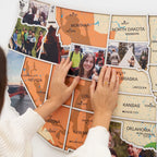 USA Photo Map Physical - SJB-DIAMOND ELITES
