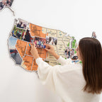 USA Photo Map Physical - SJB-DIAMOND ELITES