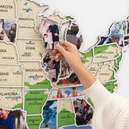 USA Photo Map Physical - SJB-DIAMOND ELITES