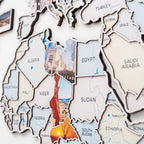 World Photo Map Pastel - SJB-DIAMOND ELITES