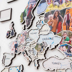 World Photo Map Pastel - SJB-DIAMOND ELITES