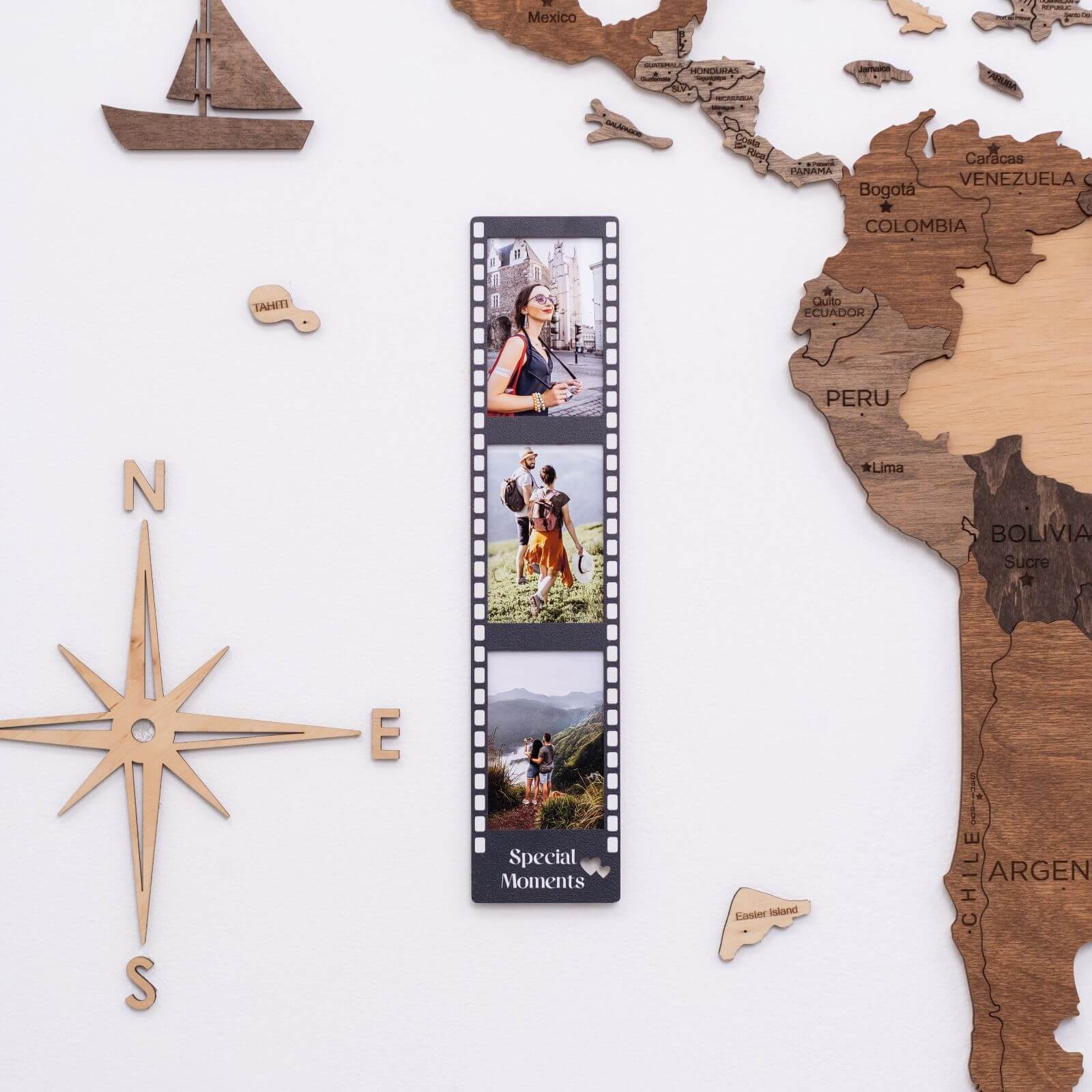 Wooden Photo Frames 3 in 1 Enjoy The Wood