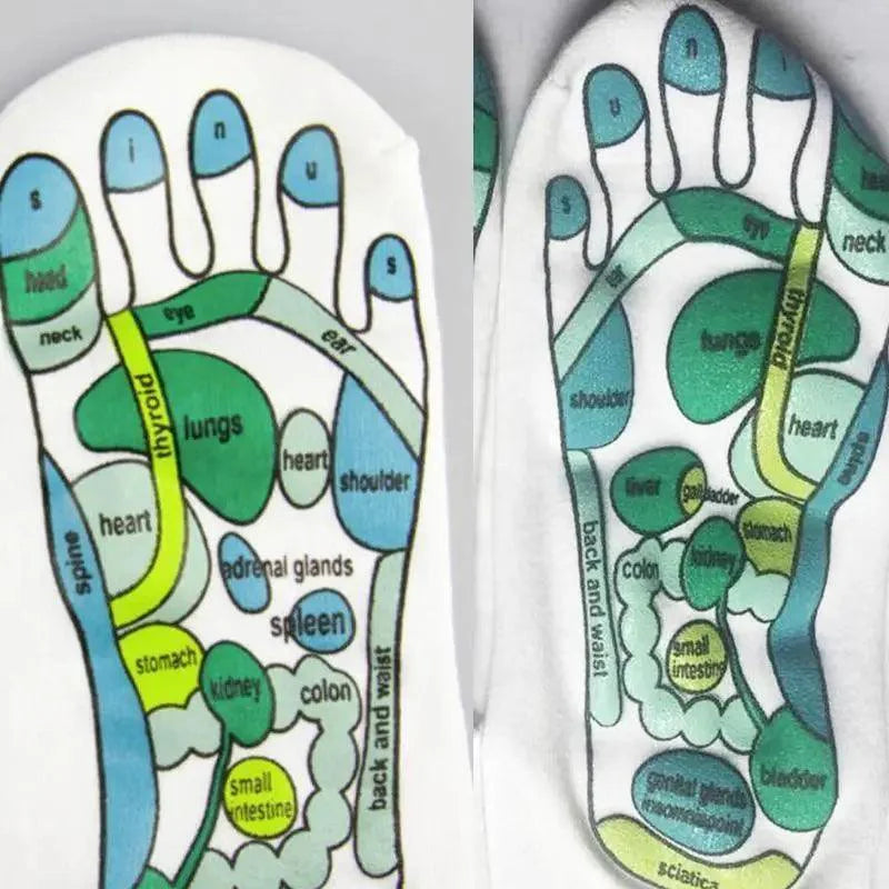 Physiotherapy Massage Points Stress Relieve Socks High Quality Durable Helpful Reflex Zones Anti Stress Sock Stevvex