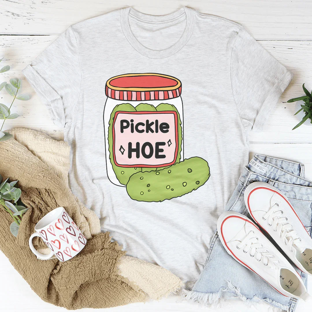 Pickle Hoe Tee Peachy Sunday