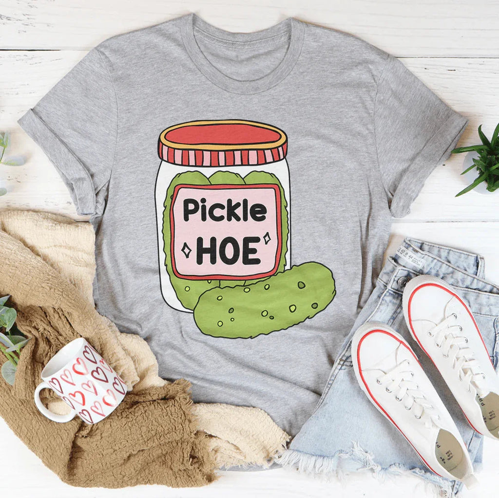 Pickle Hoe Tee Peachy Sunday